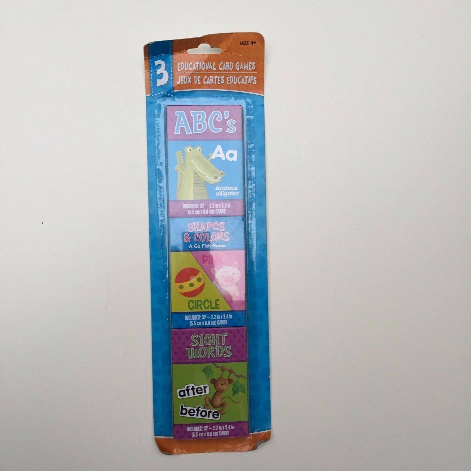 The Clever Factory Kids Toddler 3 Children’s Educational Card Game Toy NEW