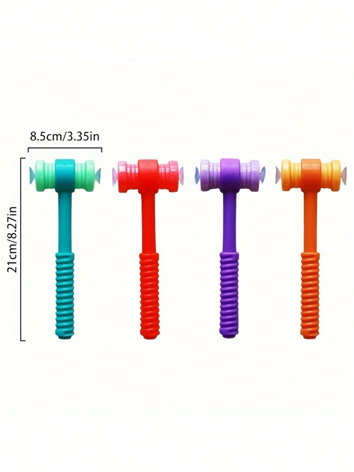 Double-Sided Suction Hammer Toy for ESL Flash Card Game Preschool Classroom