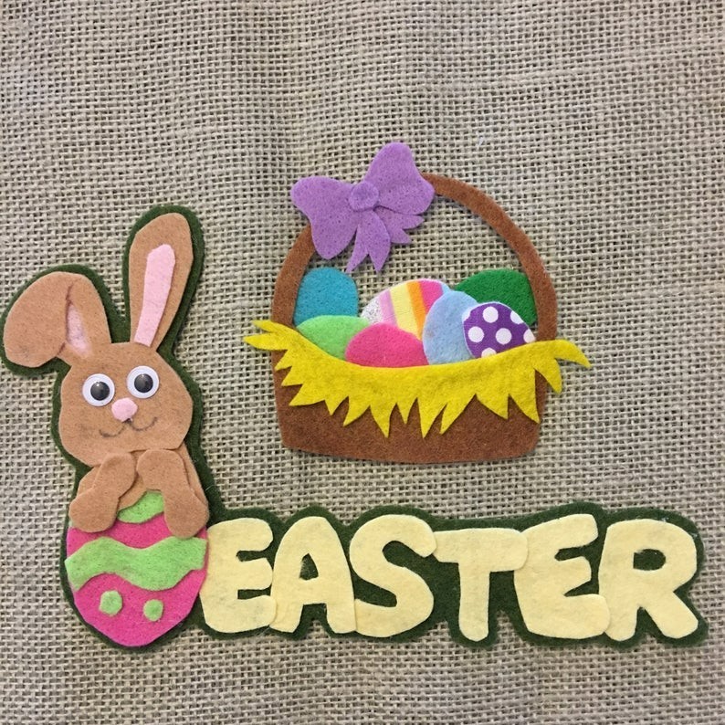 Easter Fun Felt Set | Springtime Play for Felt Boards