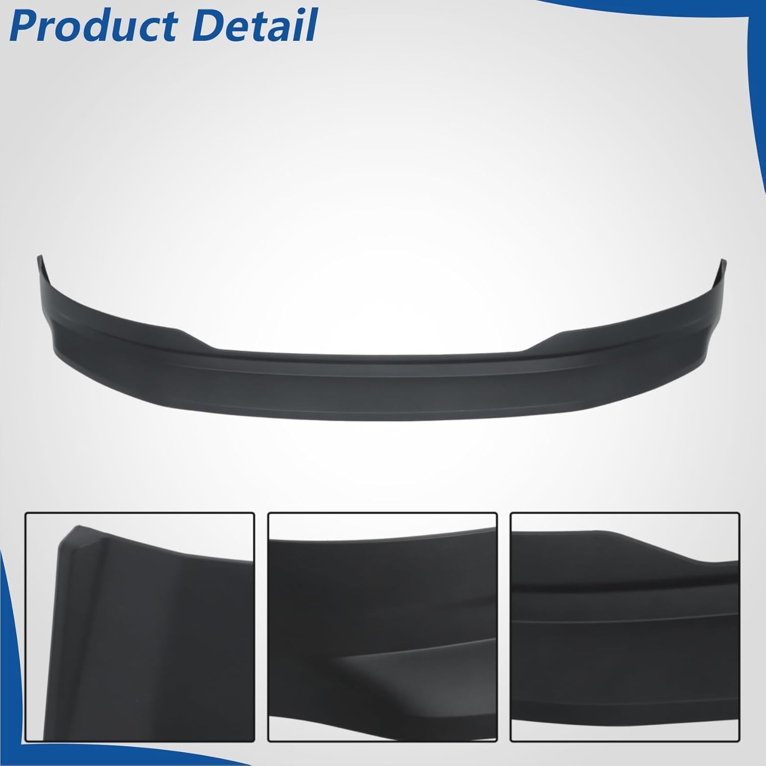 15-20 GMC Yukon Denali/SLT/XL Front Lower Bumper Deflector Valance Black