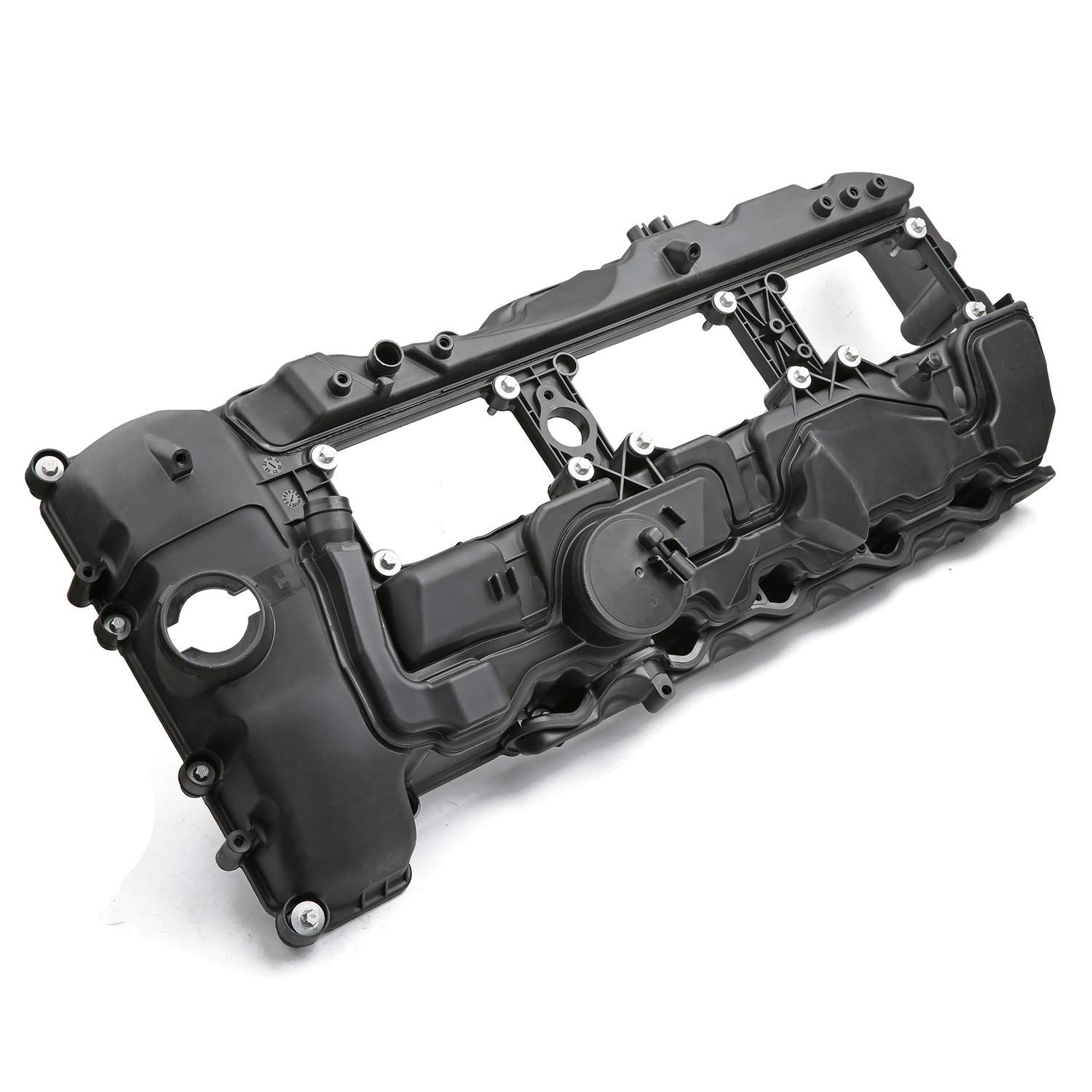 MITZONE N55 Engine Valve Cover with Gasket Bolts Kit & Oil Cap for BMW 2010-2…