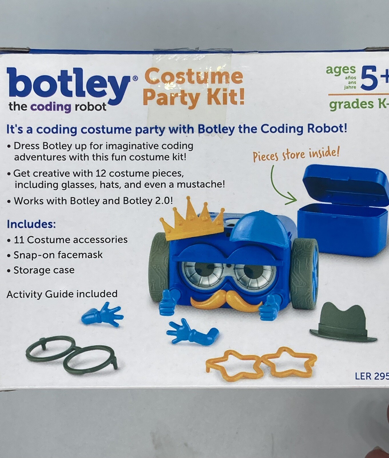 Learning Resources Botley the Coding Robot Costume Party Kit Accessory Pack. New