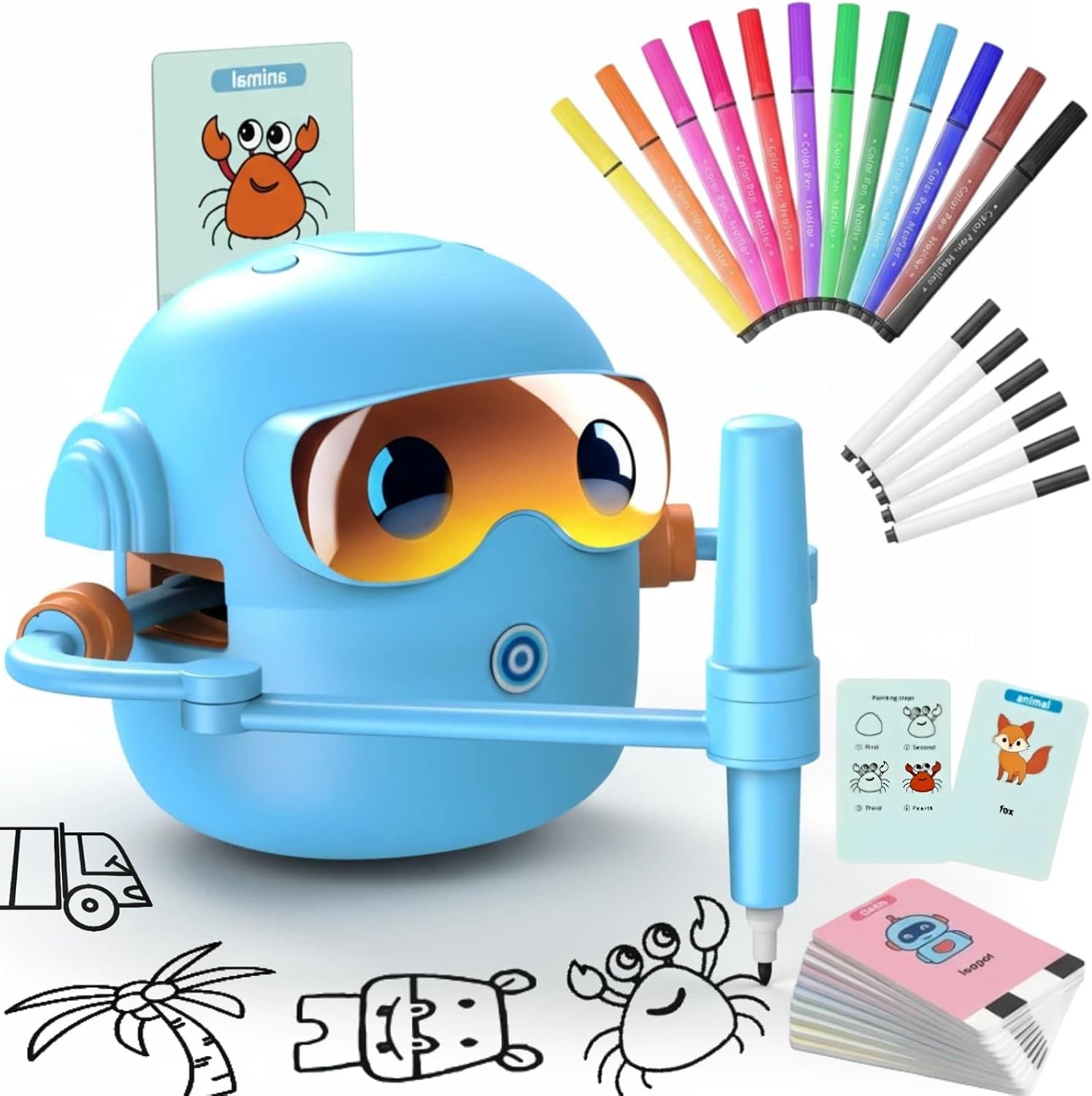 Automated drawing robot with templates
