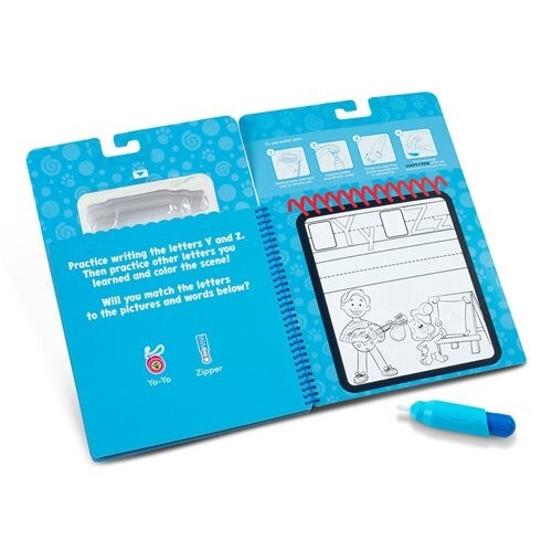 Melissa And Doug Blue Clues And You Water Wow Alphabet Reusable Activity Set