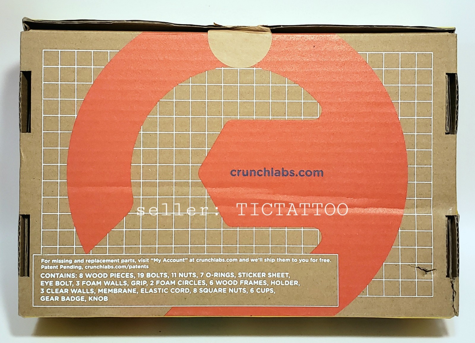 🔥 Crunch Labs VORTEX CANNON Mark Rober STEM Build Kit OPEN BOX Contents Sealed