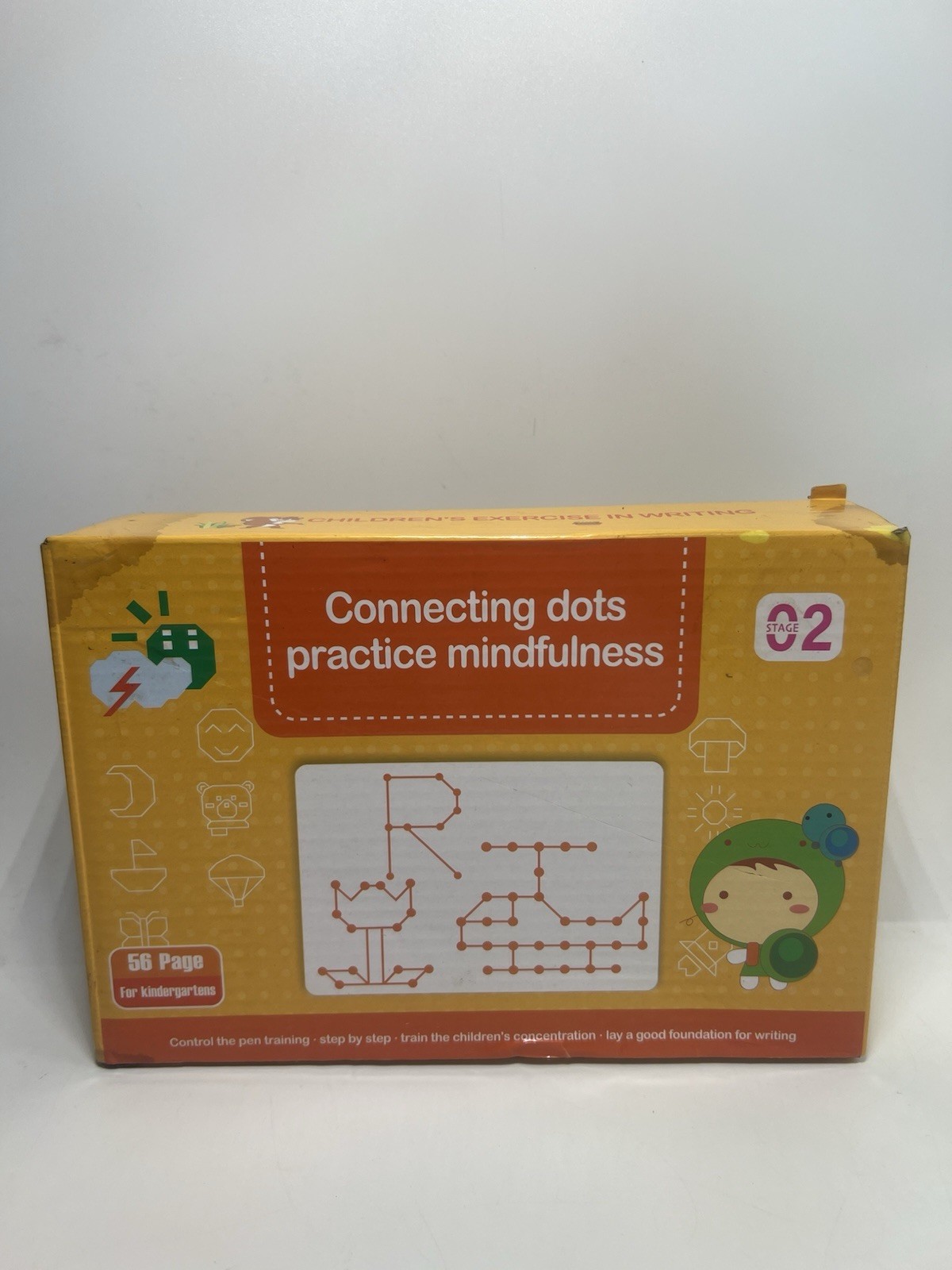 control the pen training step by step exercise hand control for kids stage 1-4