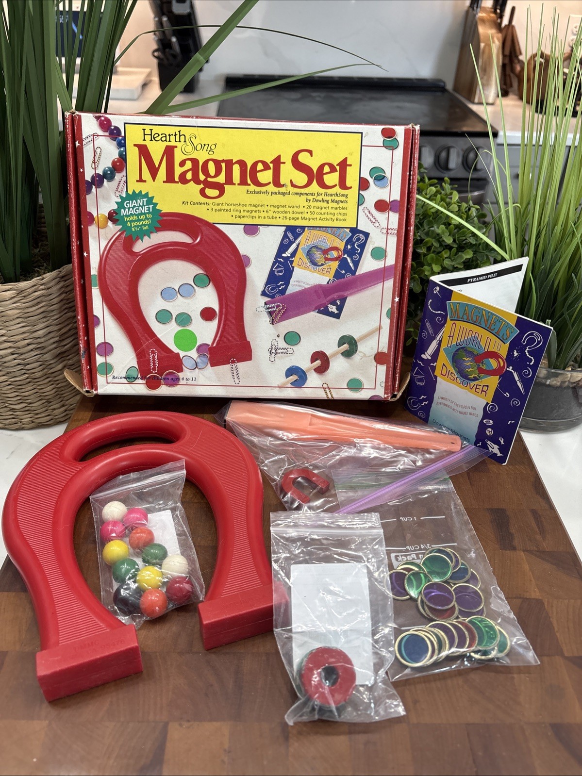 Very First Magnet Kit Brand New Dowling 38 Pieces 4+ Years