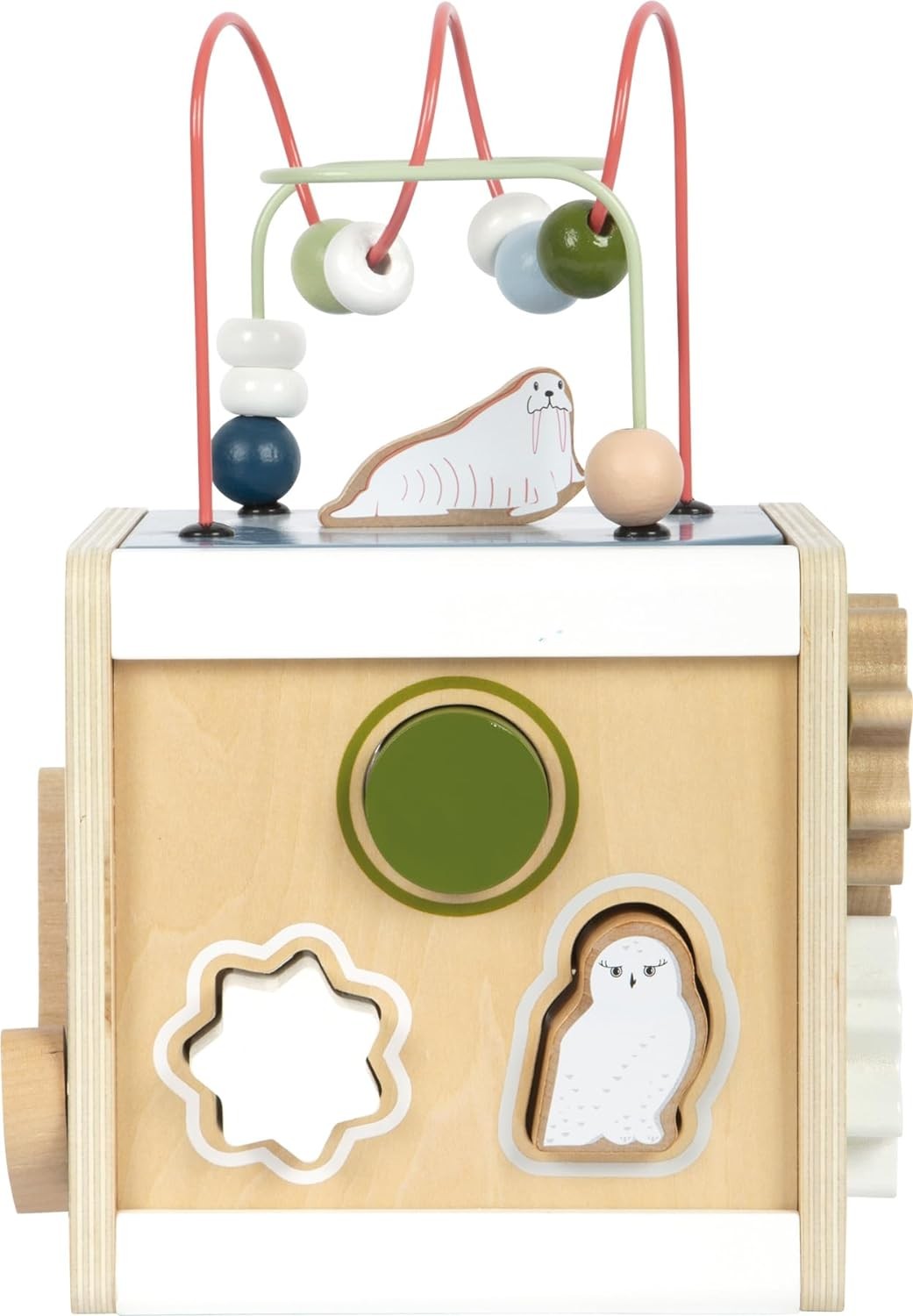 small foot Cube Arctic, FSC 100%-Certified Wood, Motor Activities for Toddlers A