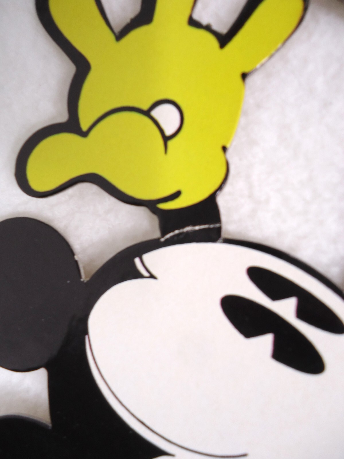 Vtg Mickey Minnie Mouse Lacing Cards Sew Ons Disney 70’s