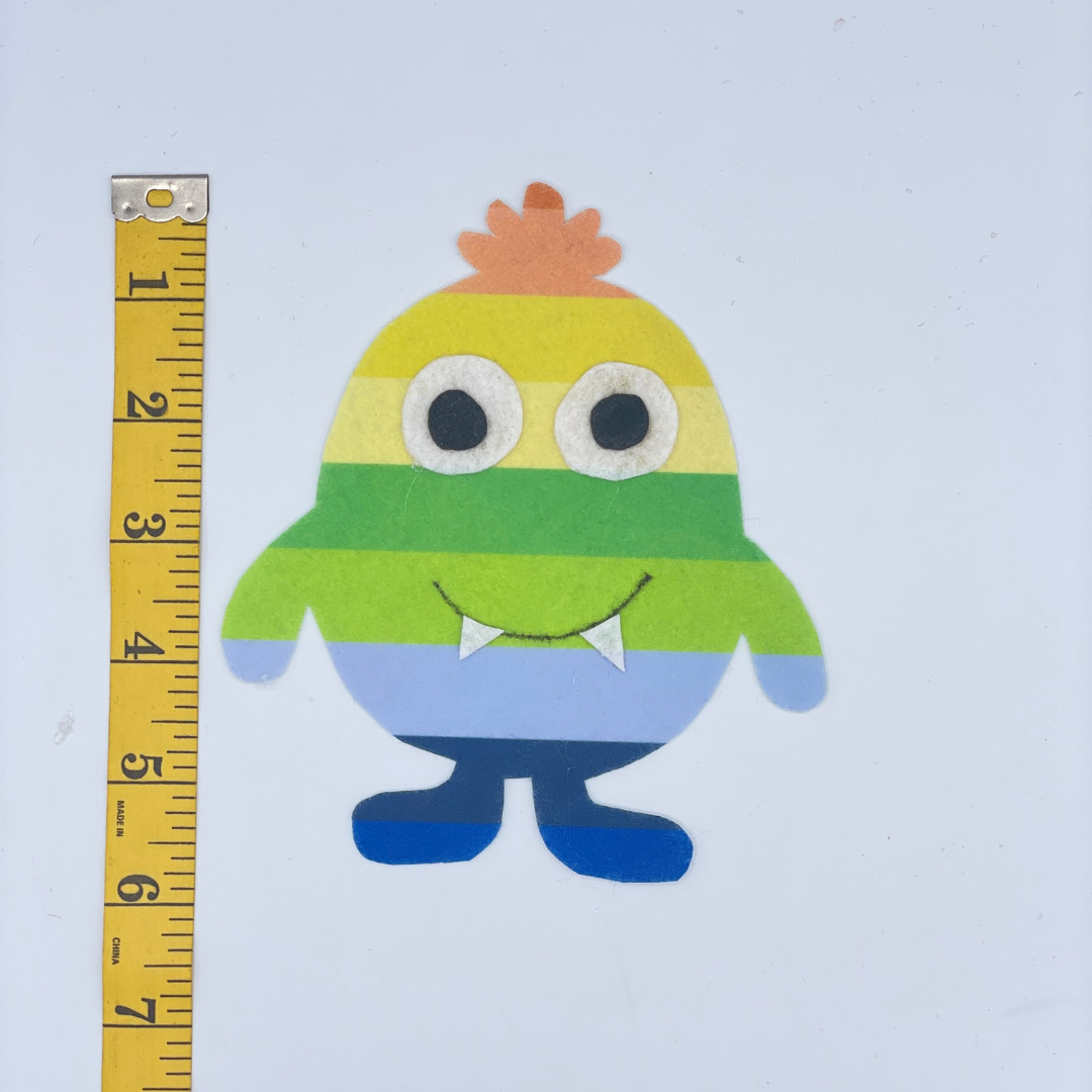  Hungry Monster Felt Story Set – Eat Your Veggies w/ Rhyme and Activities