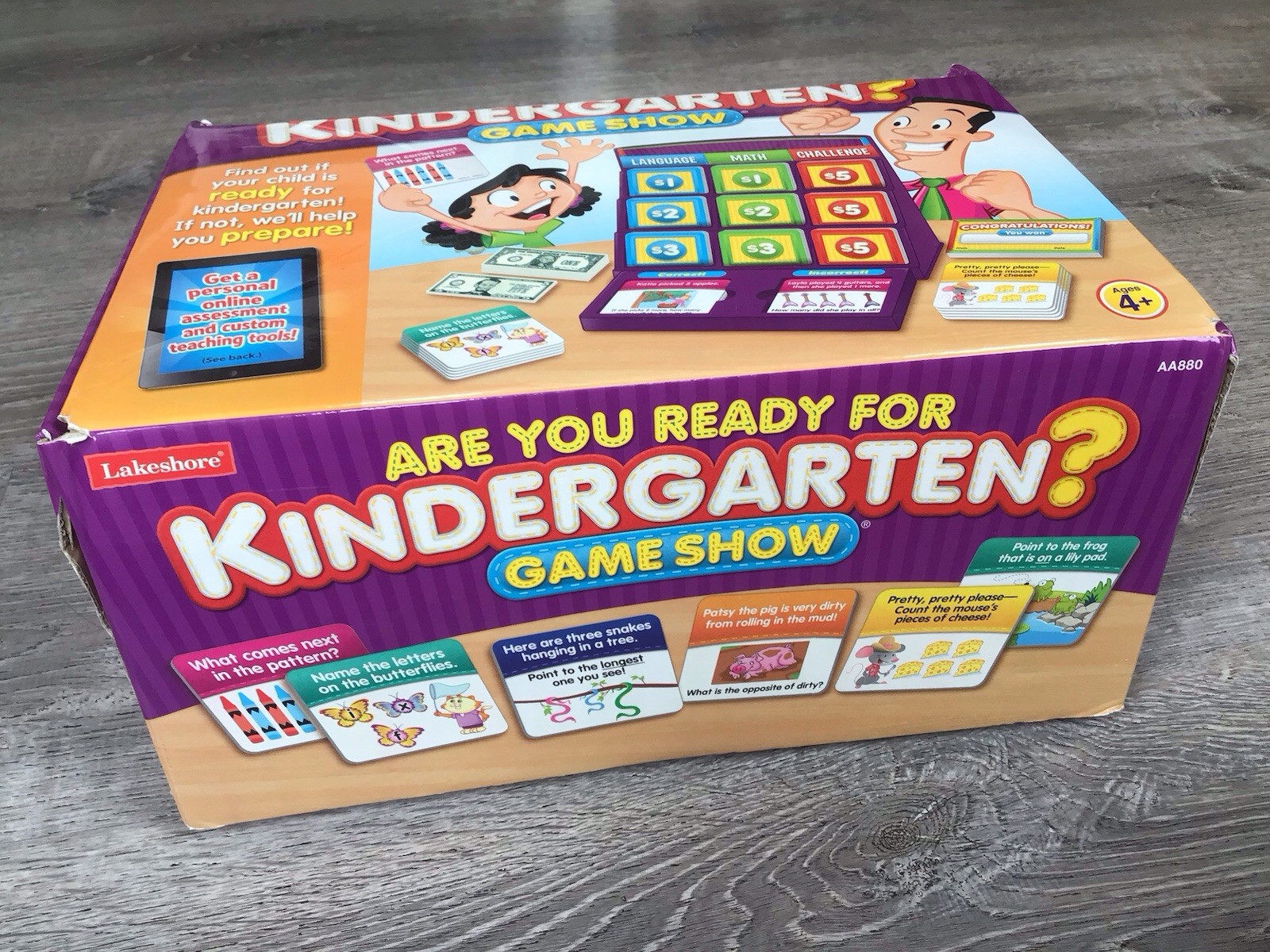 Lakeshore ARE YOU READY FOR KINDERGARTEN? Game Show Learning Toy #AA880