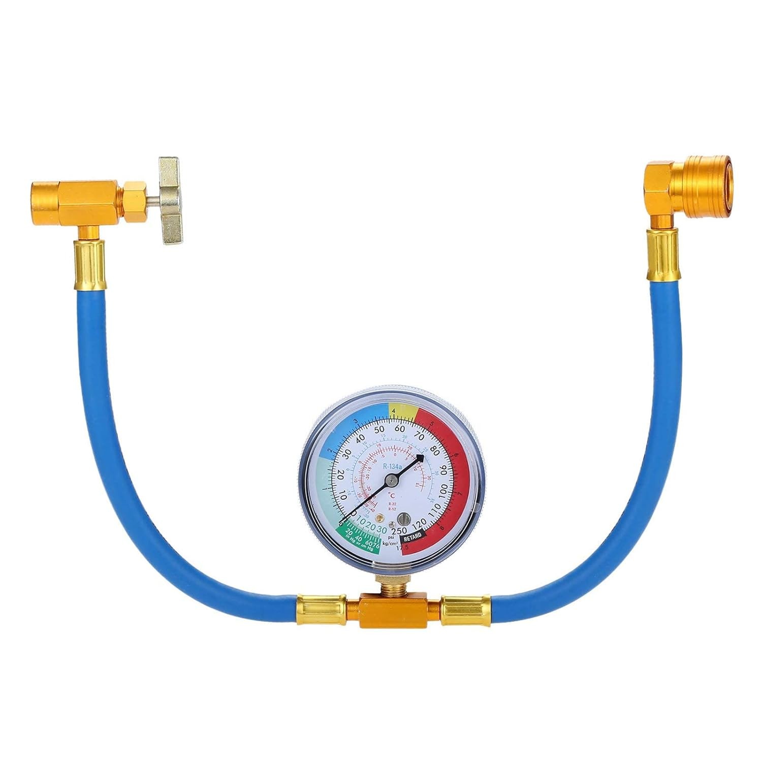 R134A AC Refrigerant Recharge Hose Kit R22 R12 with R134A Pie