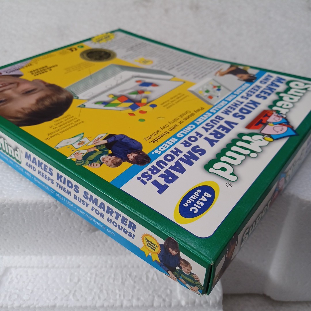Super Mind Basic Edition Design Shapes Activity Puzzle Cards STEM Incomplete