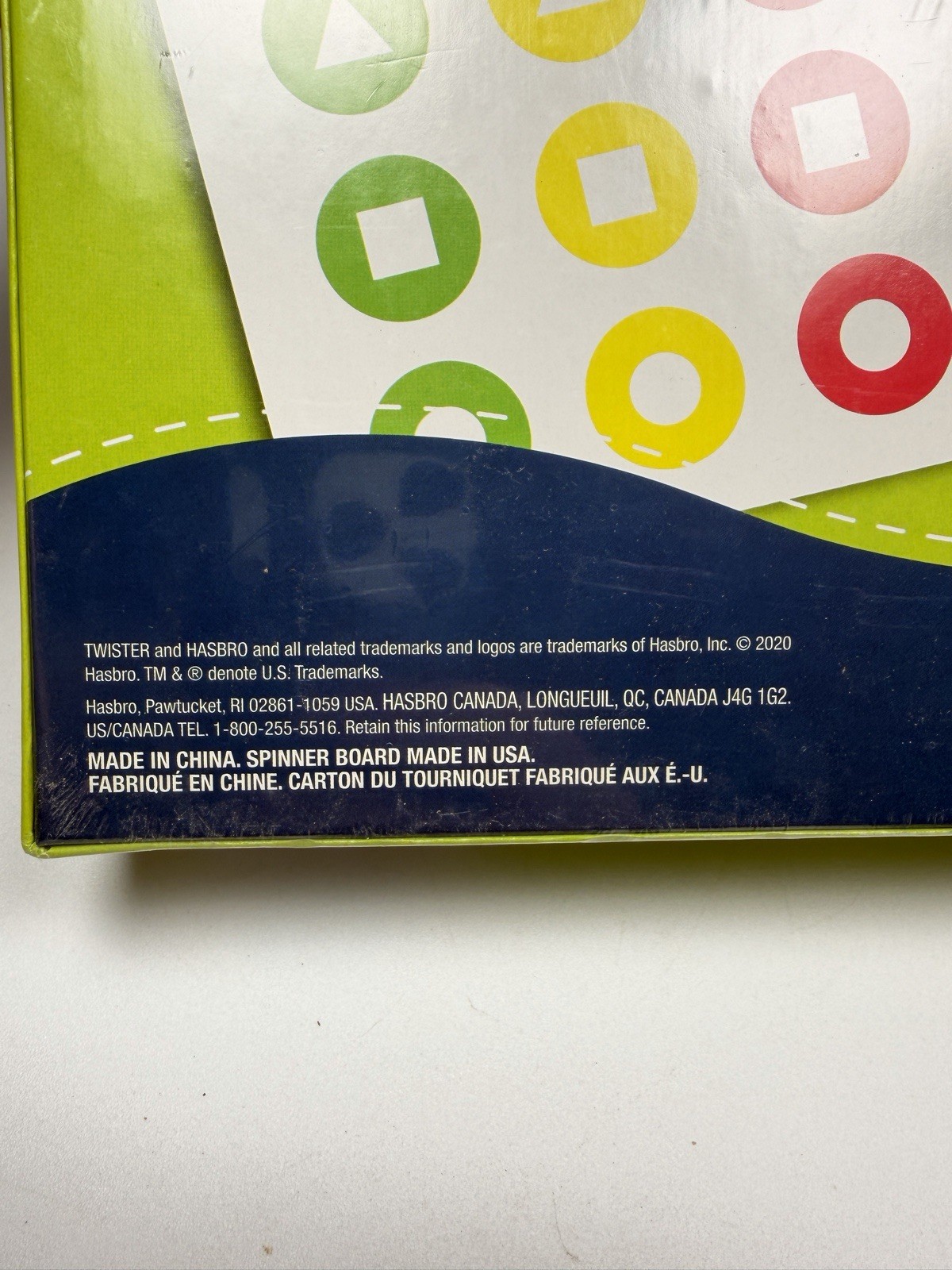 Hasbro Twister Shapes Game NEW SEALED SEE PHOTOS