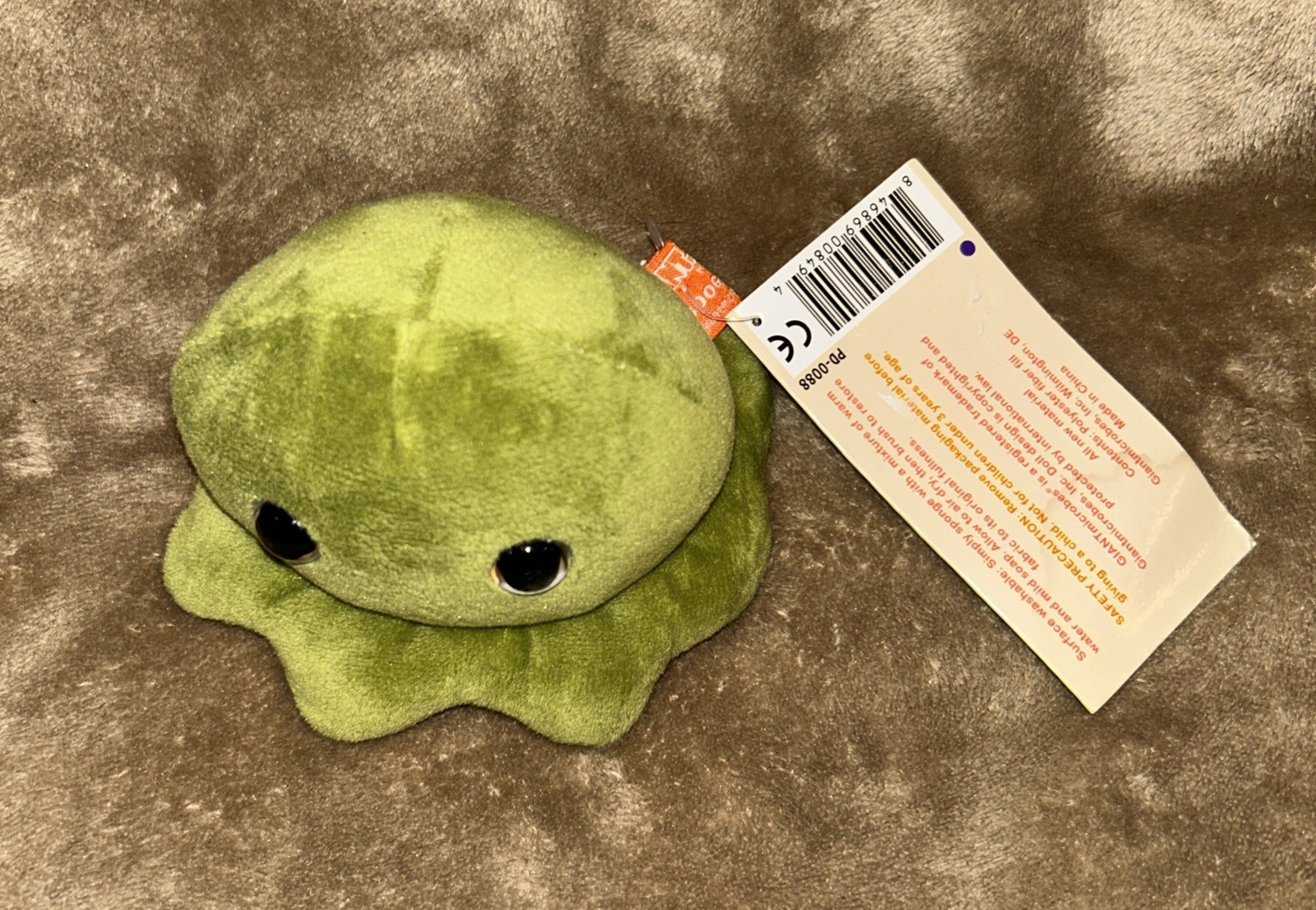 Giant Microbes Booger Mucus Educational Plush Toy Original Soft Body Biology