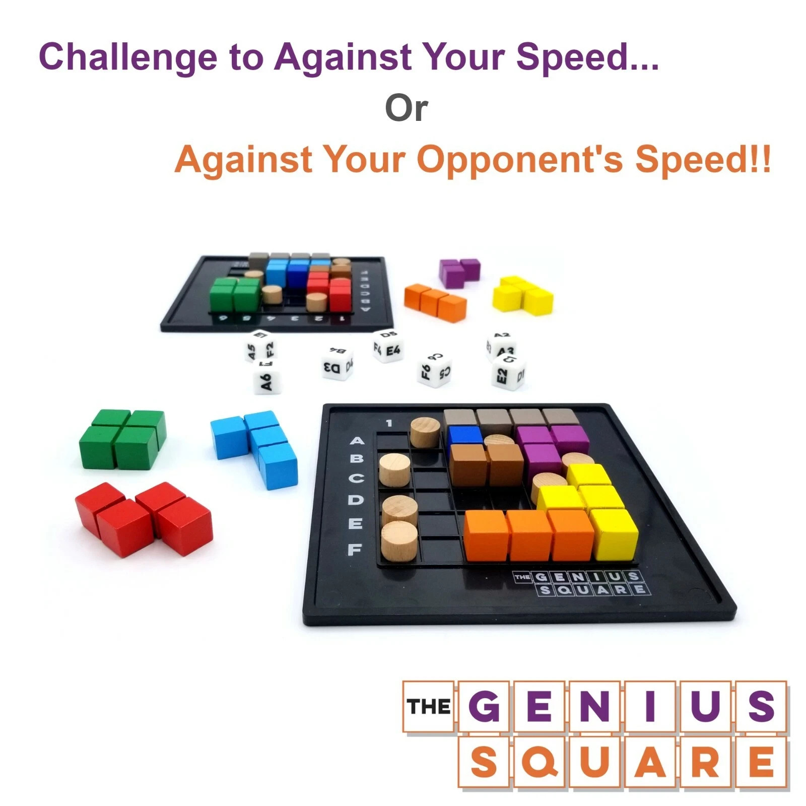 New! The Genius Square STEM Puzzle Educational Game of the Year 2023 Educational
