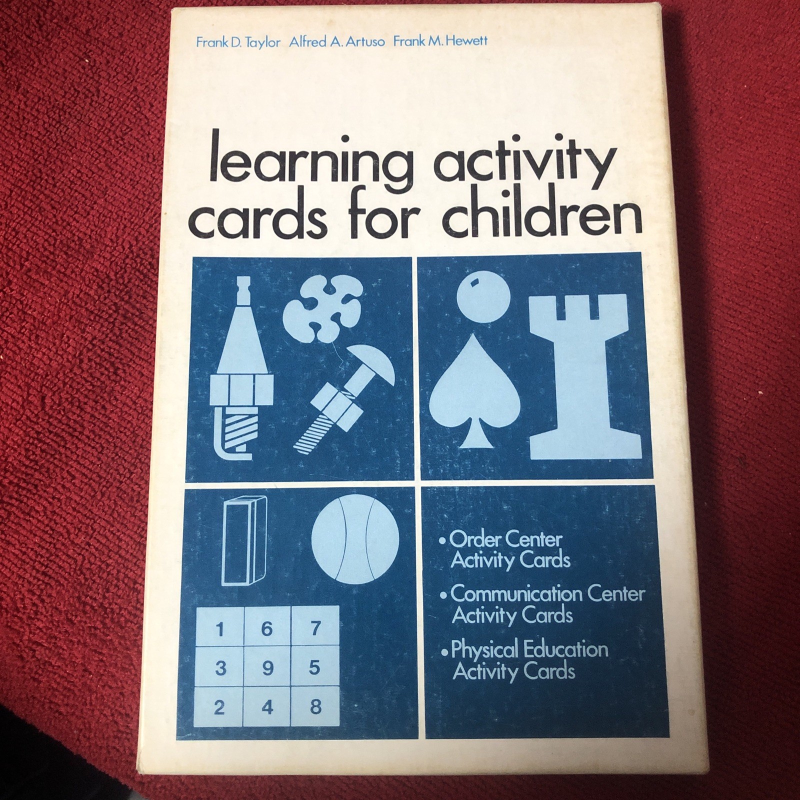 Learning Activity Cards For Children & Teachers Communication Physical Education