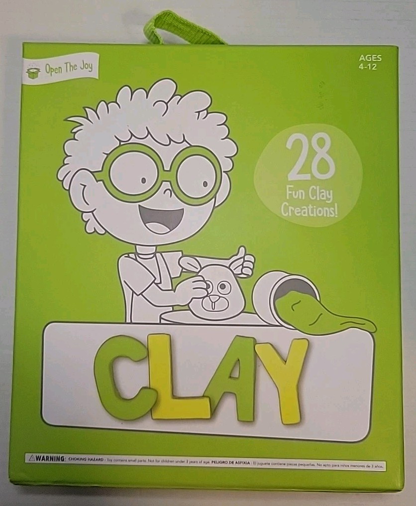 New Open The Joy Activity Box *Clay Box* ages 4-12