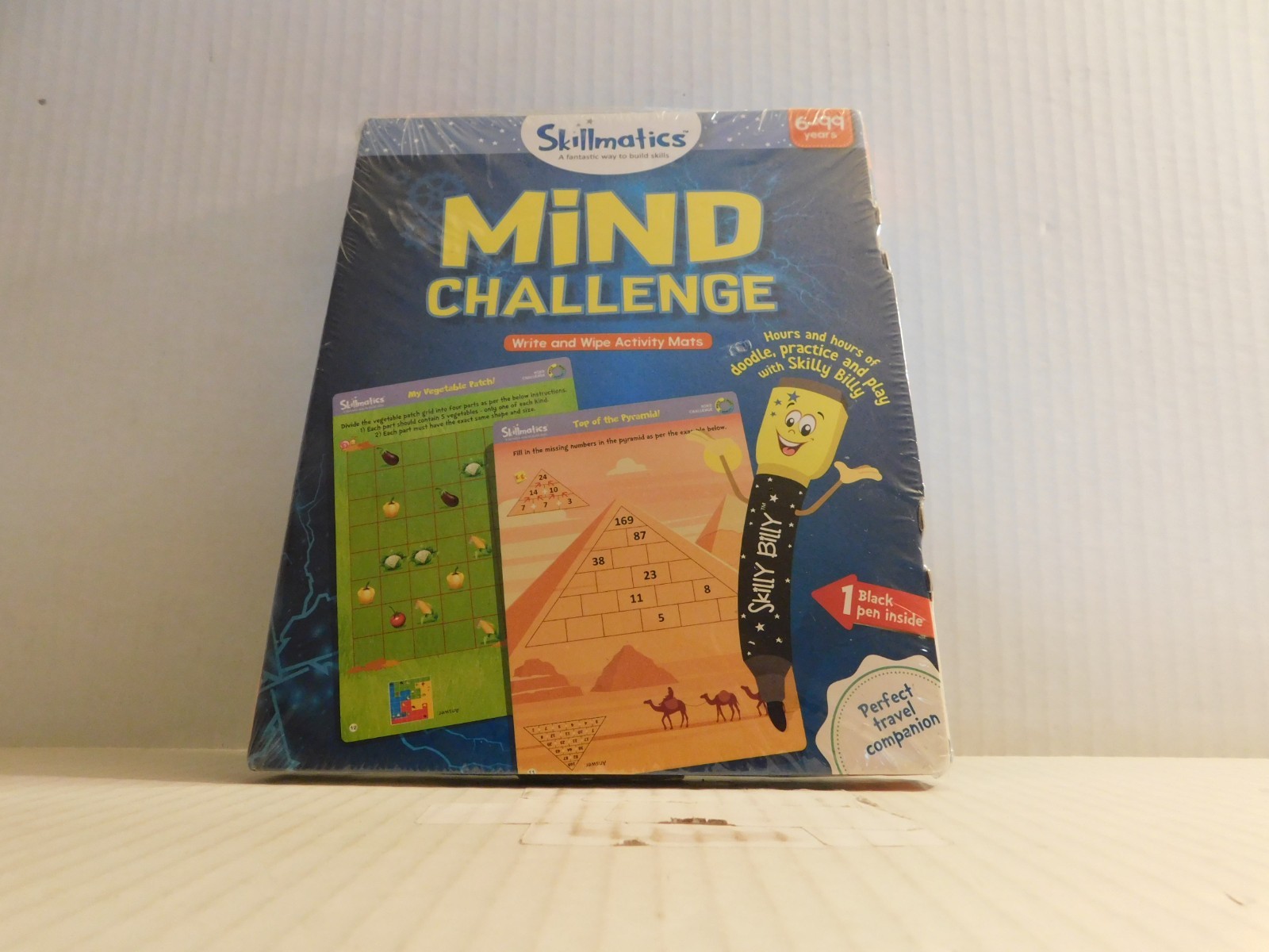 Skillmatics Educational Game: Mind Challenge 6-99 Years | Erasable and Reusable