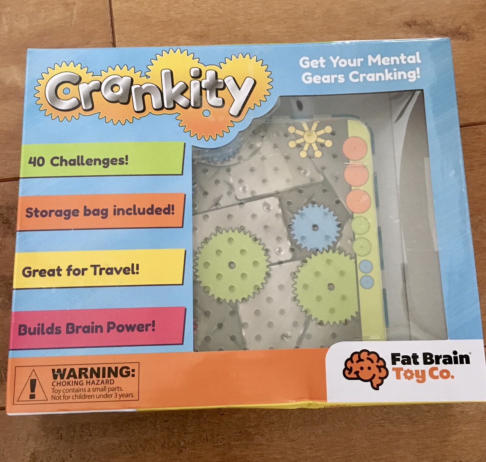 Toys Crankity Brainteaser Fat Brain 2156440