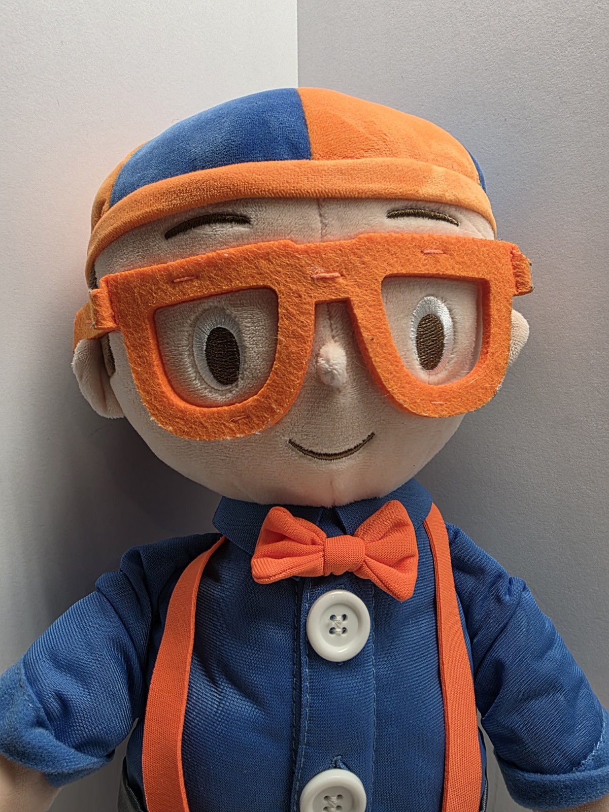 Blippi Plush Doll 20” Stuffed Toy 2022 Moonbug No Sound Module