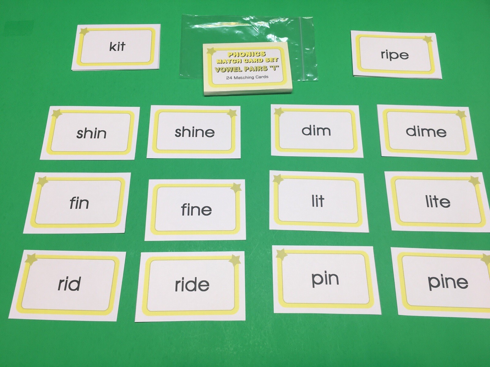 Reading – Vowel Pairs – AEIOU – Learning Flash Cards For Kids – Educational