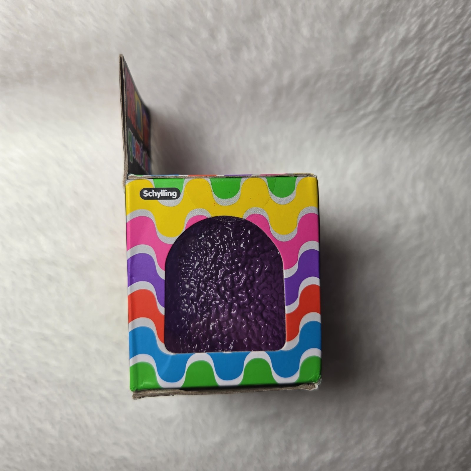 Authentic Schylling Nee Doh Gumdrop Super Solid Squish Squeeze Toy Purple New