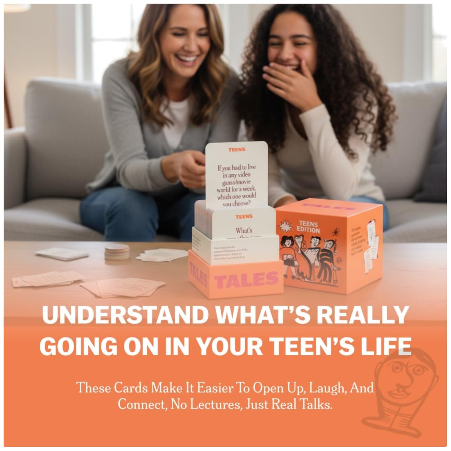 Encourage Genuine Bonding with Teens Conversation Cards