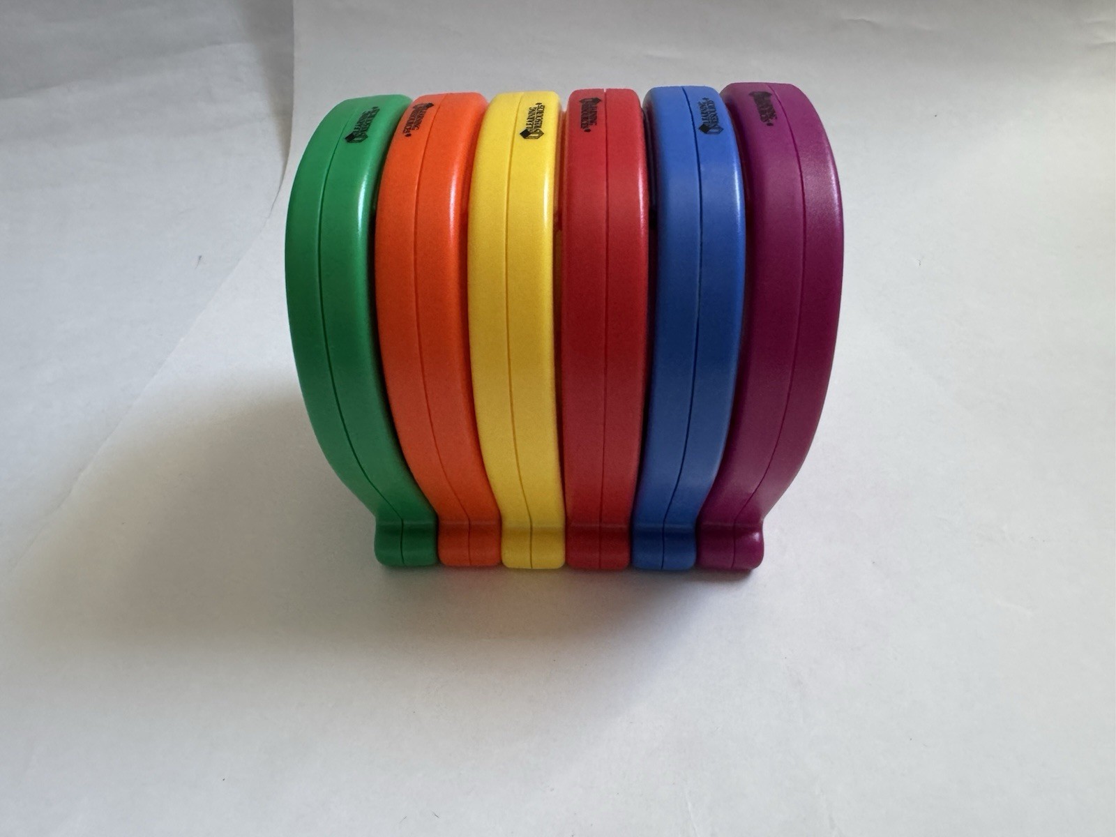Set Of 6 Rainbow Horseshoe Magnets