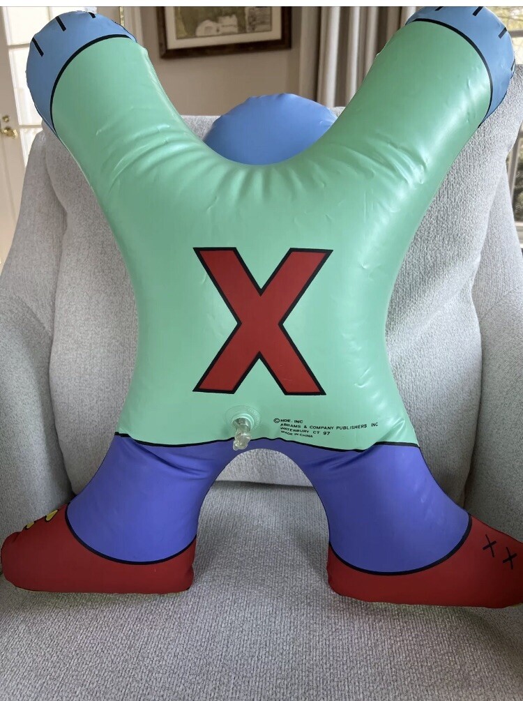 The Letter People 20 inch Inflatable Letter X