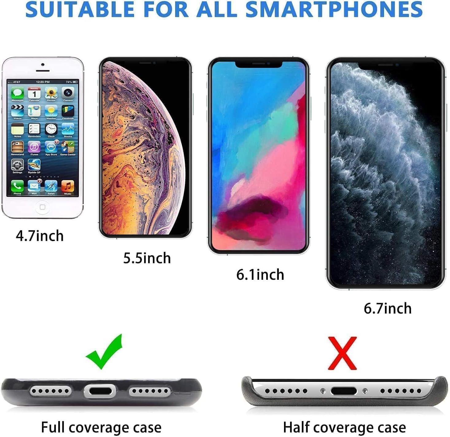 Phone Tether – Tab for iPhone, Replacement Strap Part for All Full Phone Cases