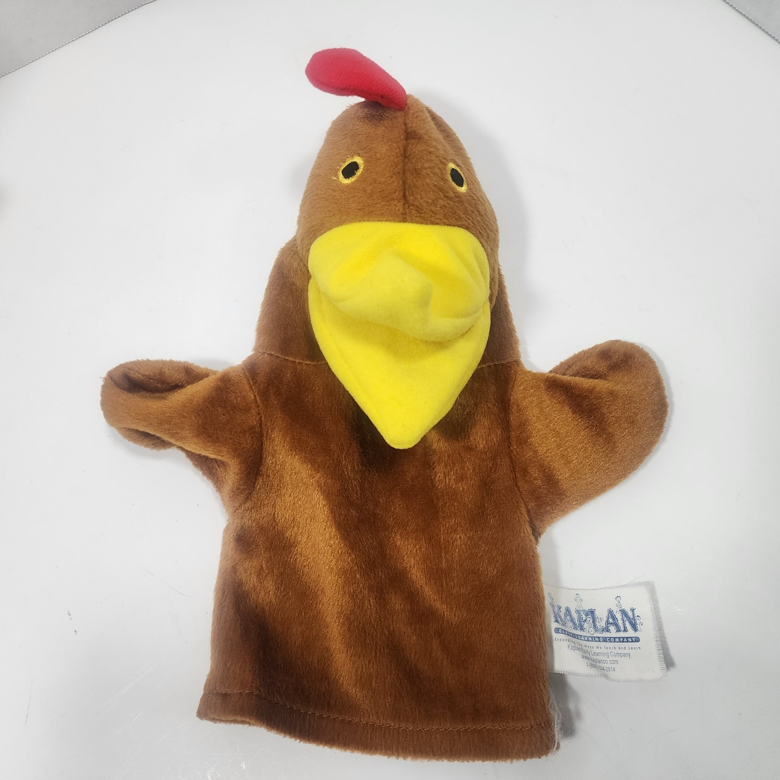 Hand Puppet Lot Of 2 Fox Rooster Educational