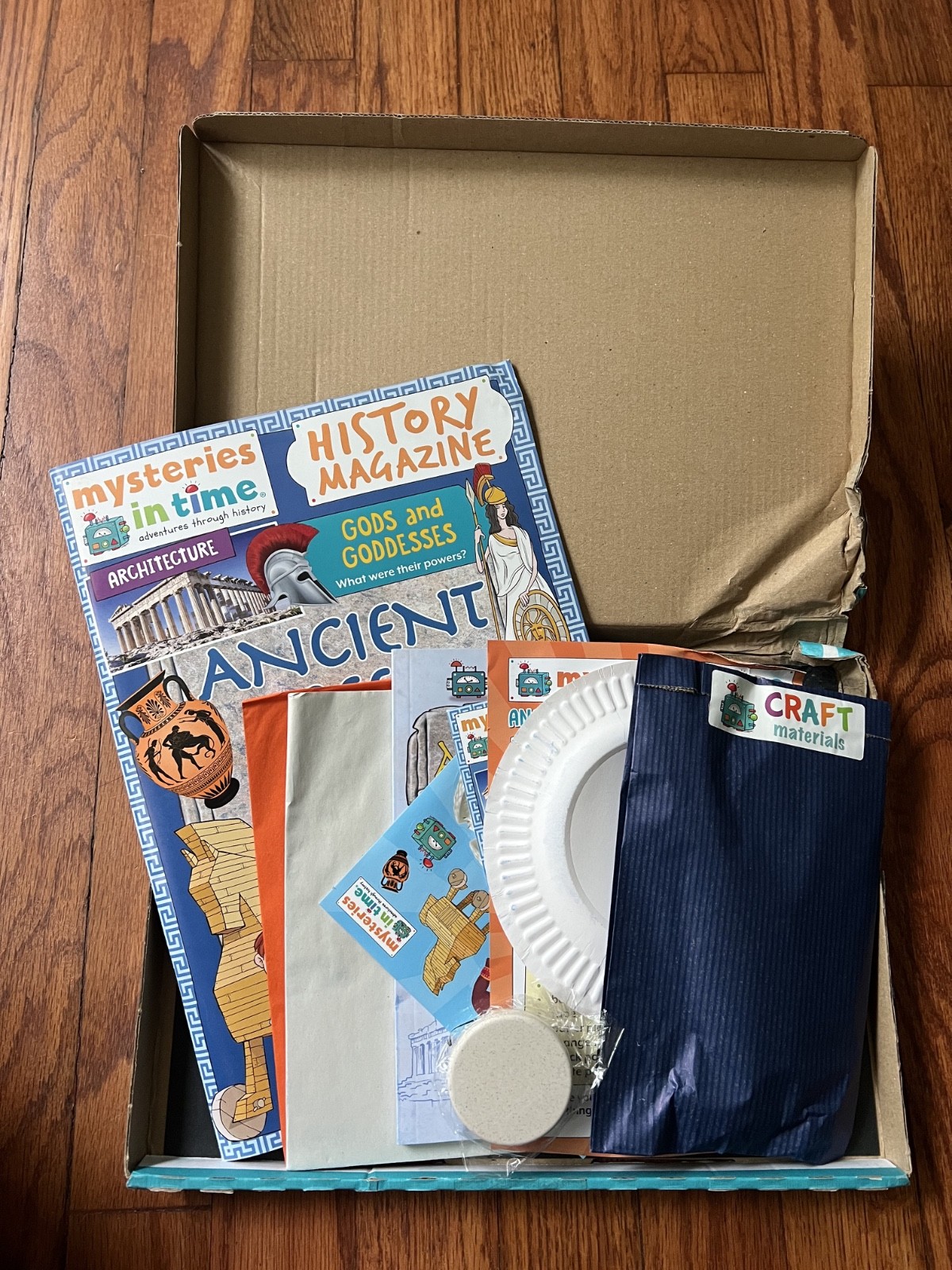 Mysteries In Time Educational History Subscription Box Kit Set of 12