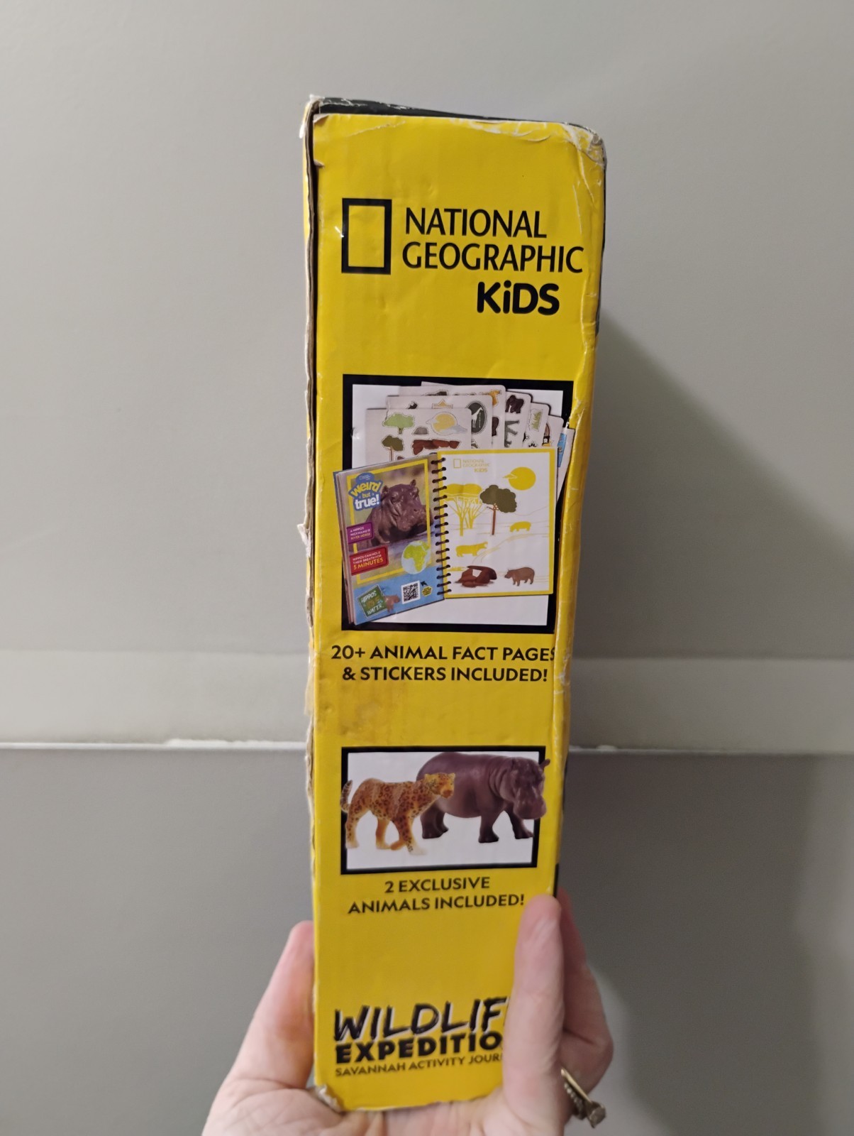 NEW National Geographic Kids Wildlife Expedition Savannah Activity Journal Set
