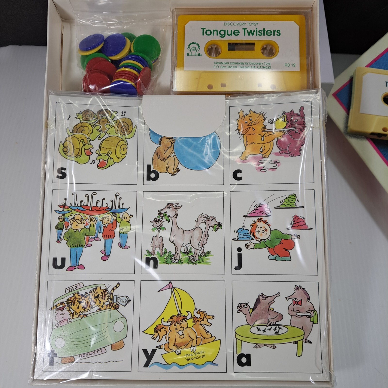 Discovery Toys Tongue Twisters, Beginning Sounds, Speech , Teacher, Homeschool
