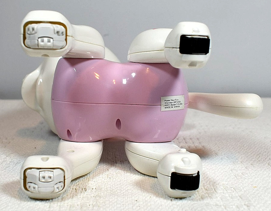Interactive Robot Unicorn Toy, Walking, Dancing w/Remote, Cord & Programs/Dish