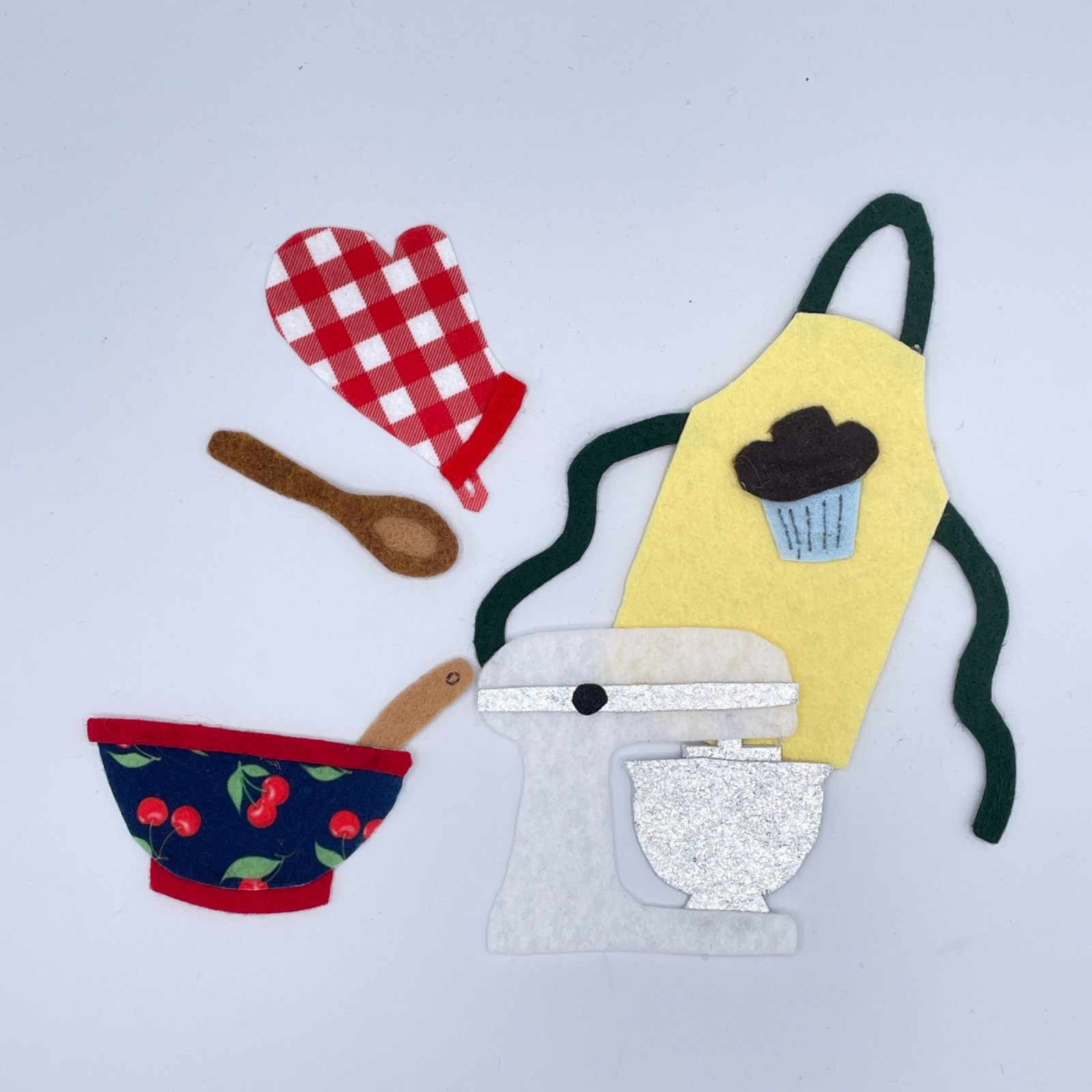 Sweet Shop Bakery Sample Set for Felt /Flannel Board Play
