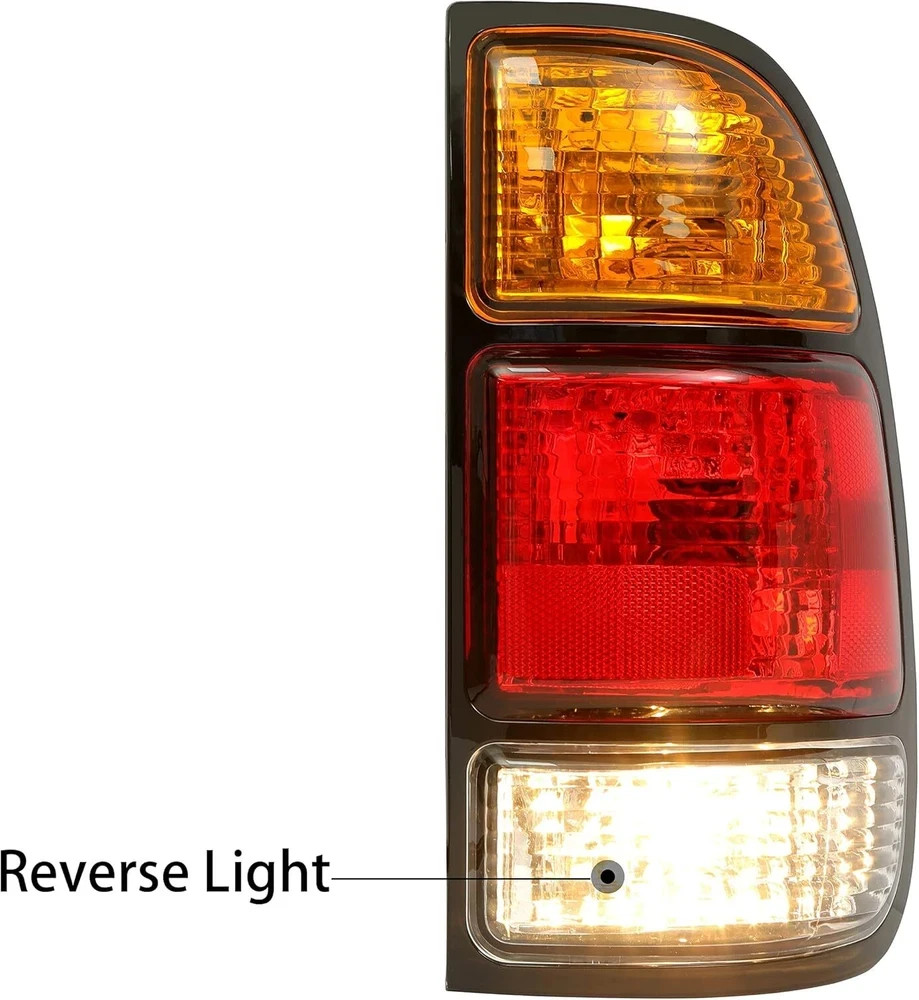 2000-06 Toyota Tundra Tail Light Right Passenger Side Red Amber Clear Housing