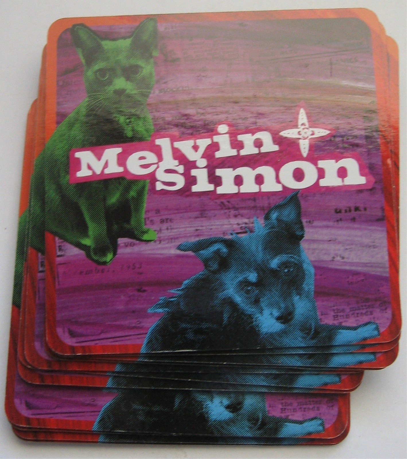Melvin + Simon Matching Game Collage Cards Age 4+ Pairs Memory Activity