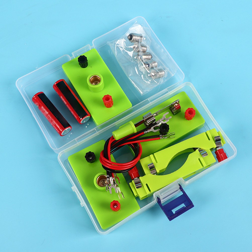 Kids Educational Electric Circuit Motor Kit DIY Science Project Learning Kits