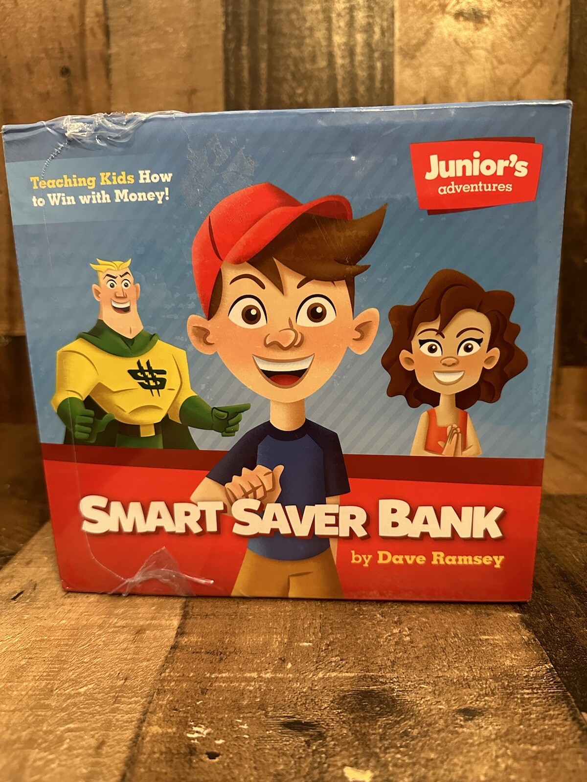 Dave Ramsey: Junior’s Adventures Smart Saver Bank NEW Sealed Spend Save Give