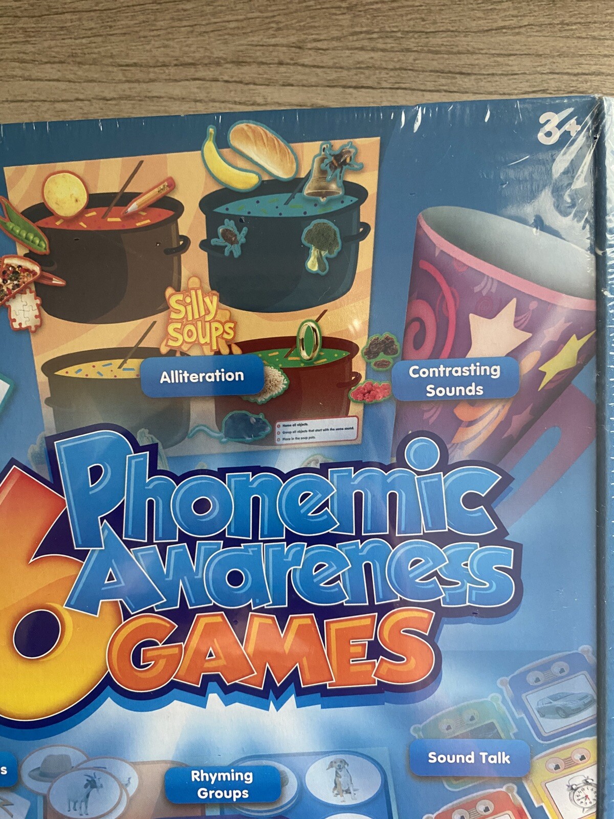 Junior Learning 6Phonemic Awareness Games Sounds Rhyming Alliteration Sealed New