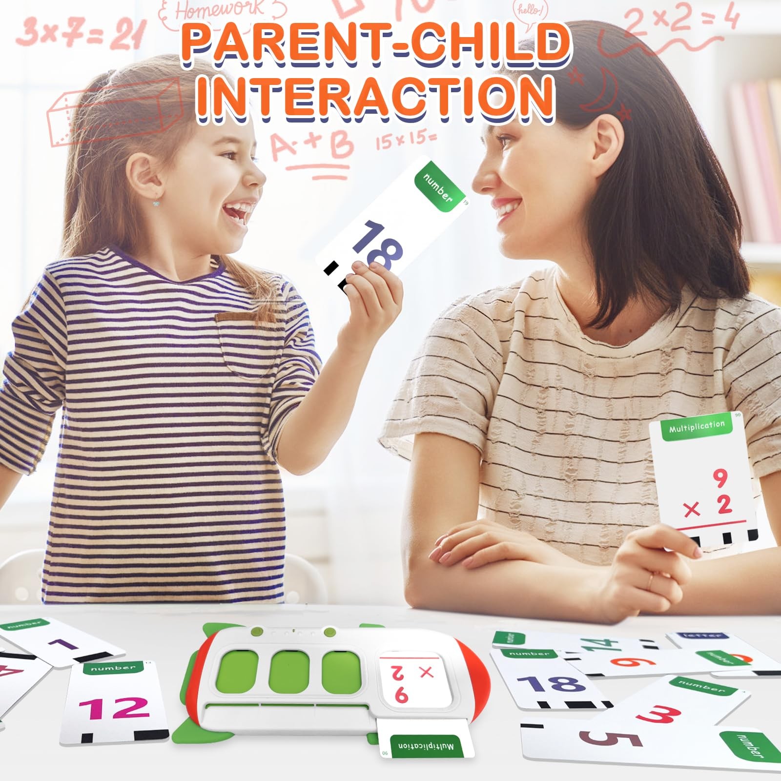 ABC Learning Toys for Kids Ages 3-5, Talking Flash Cards for CVC Word & Math …