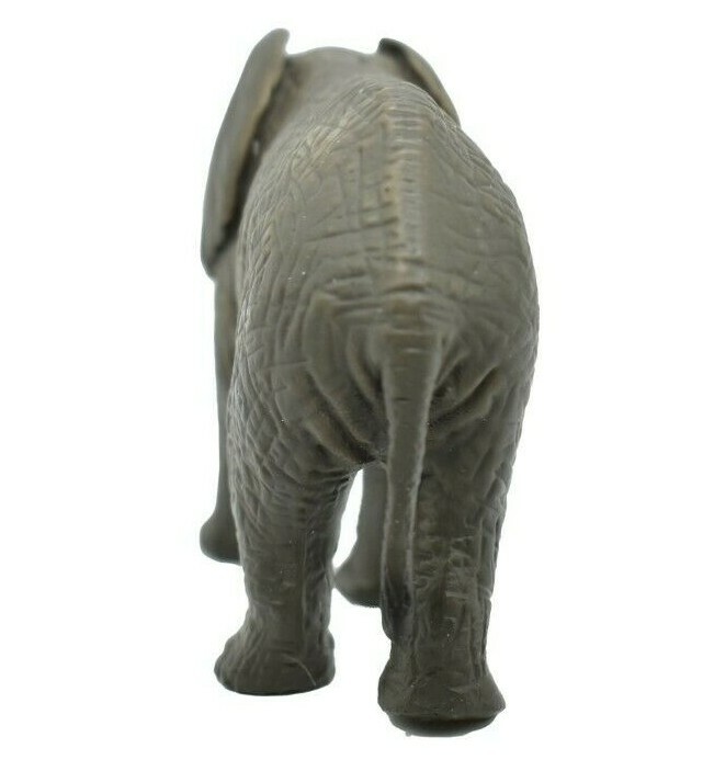 Elephant Calf Realistic Small Toy Model Plastic Replica Animal Gift 3.5″ M115