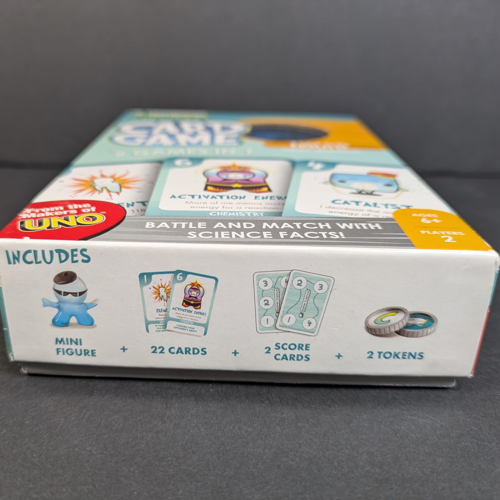 Basher Science Chemistry Card Game 2 Games in 1 Liquid Battle Match 2010 NEW