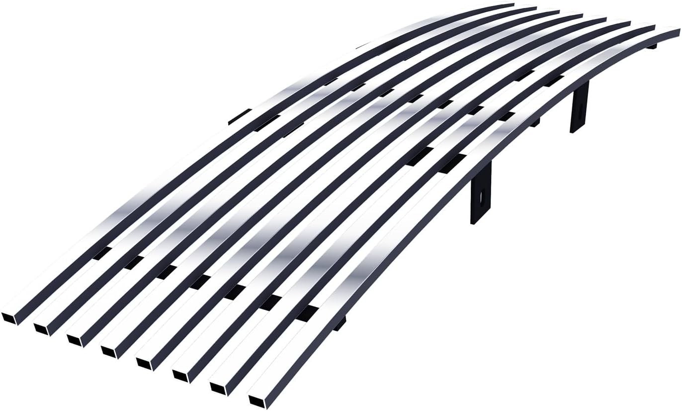 Compatible W/ Ford F-150 2009-2014 Lower Bumper Stainless Steel Chrome Polished