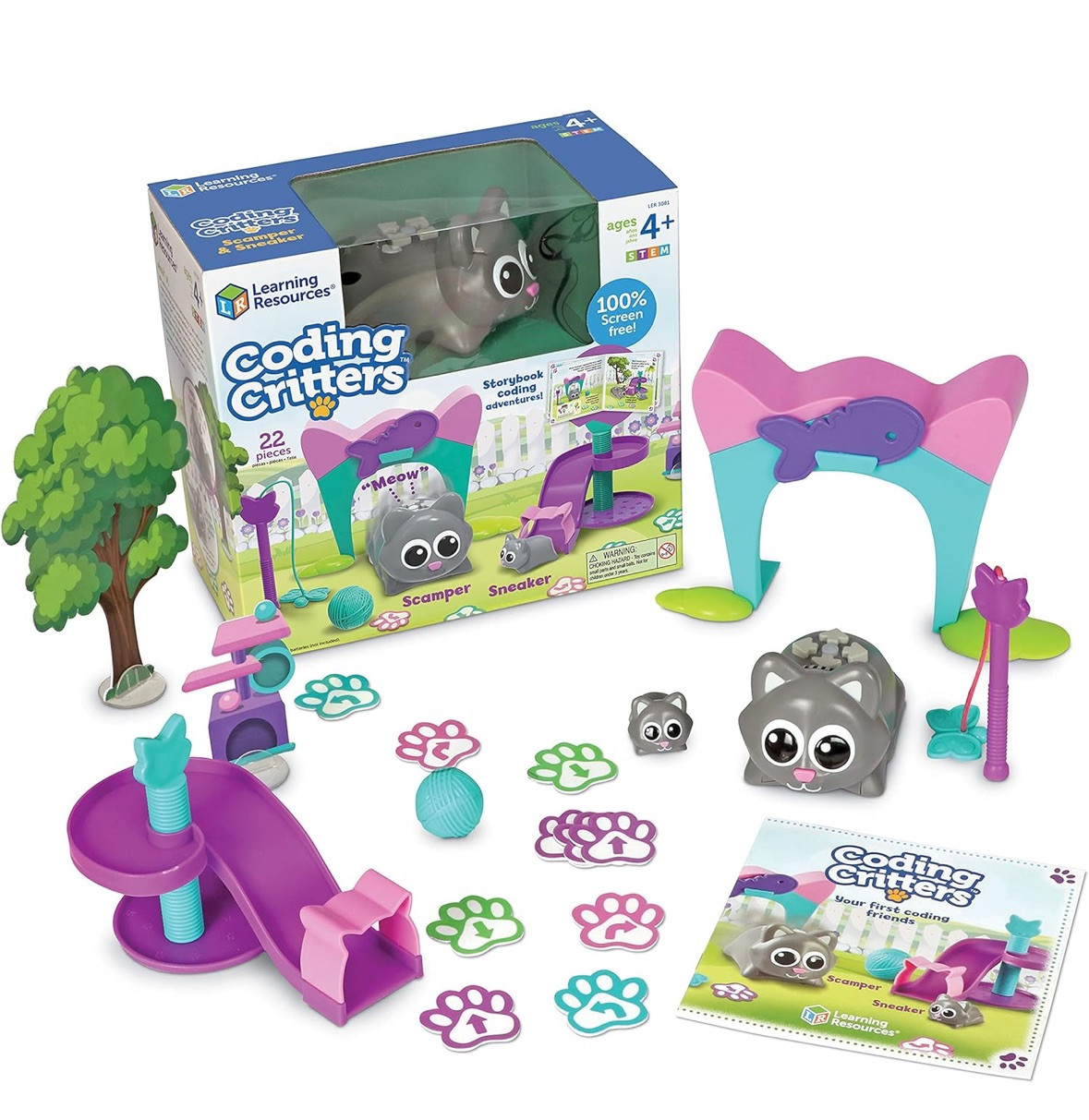 Learning Resources Coding Critters Scamper & Sneaker