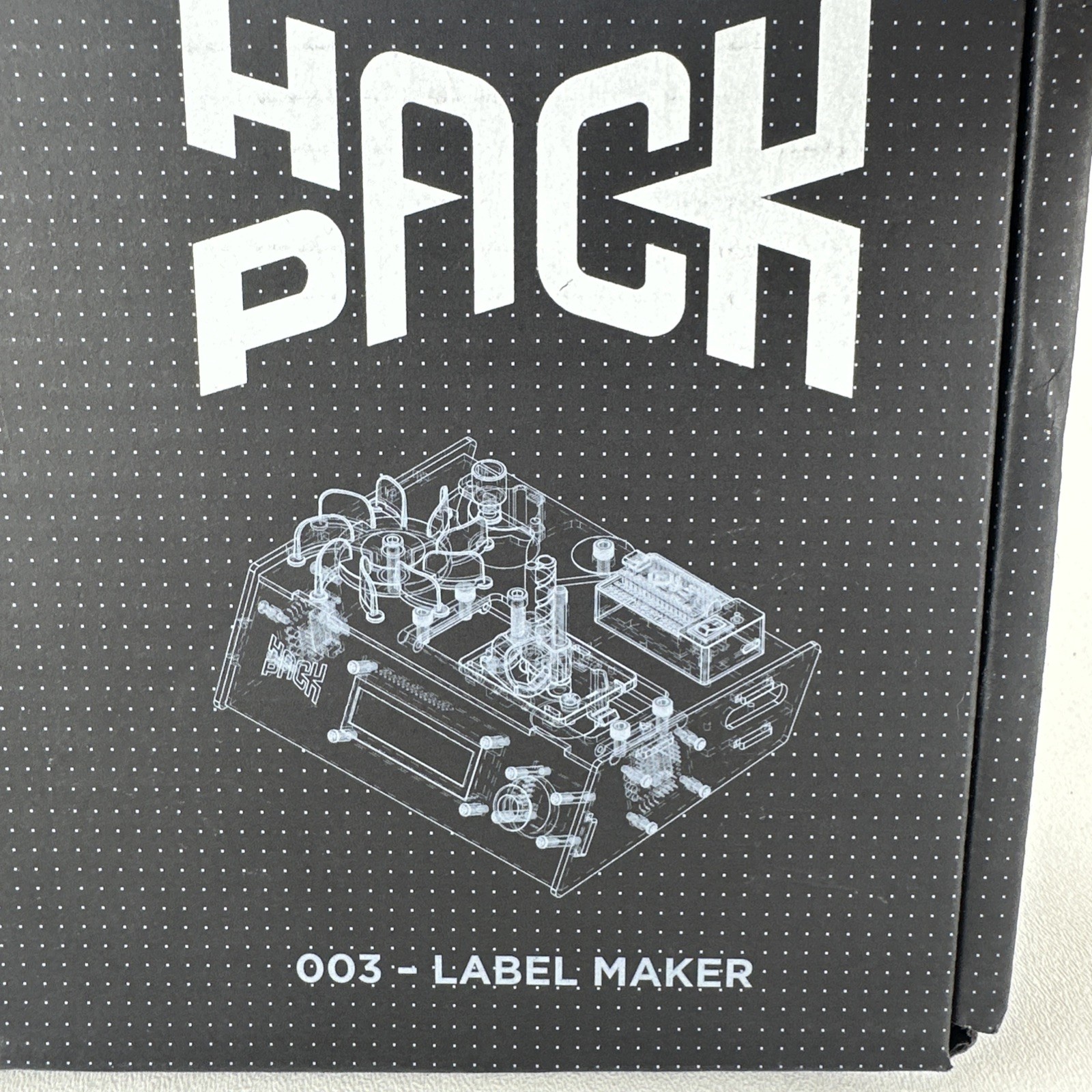 Crunch Labs By Mark Rober Hack Pack Model No. 003 Label Maker