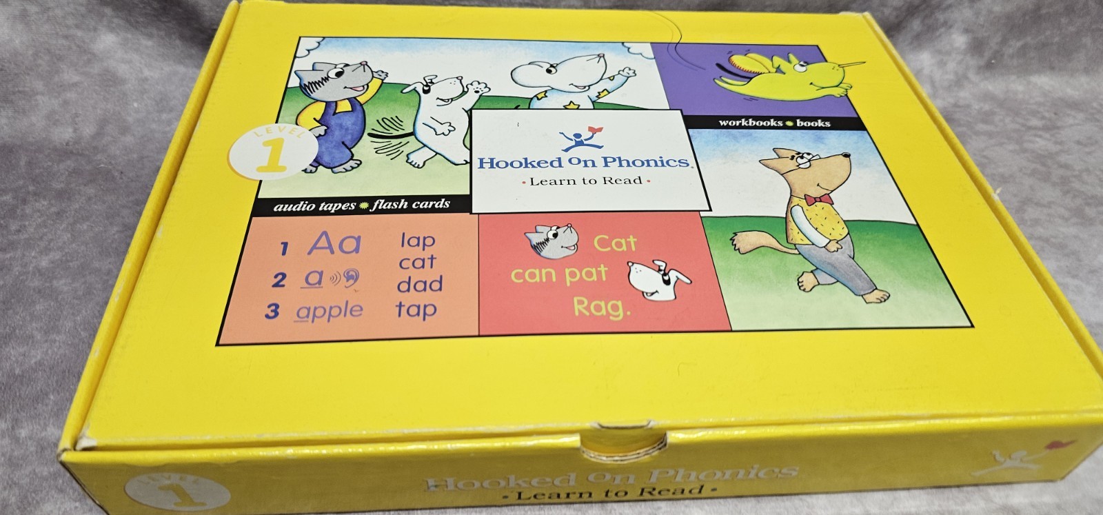 Vintage Hooked On Phonics Learn To Read Level 1 Cassette Tapes