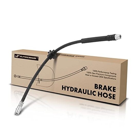 Front Driver or Passenger Side Brake Hydraulic Hose Compatible with Mercedes